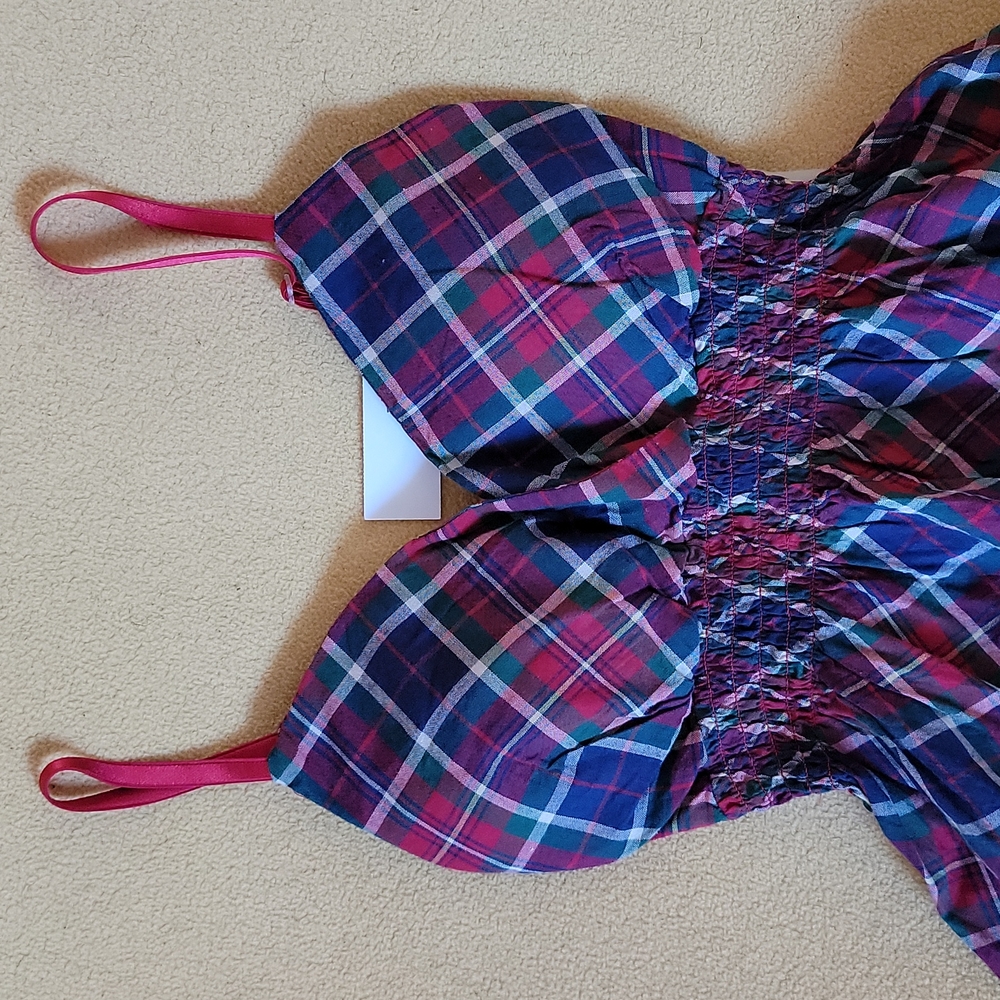Plaid Top